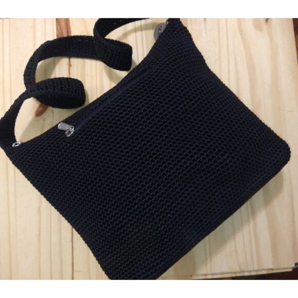 The Sak  NWOT black shoulder bag - crochet - Picture 5 of 6